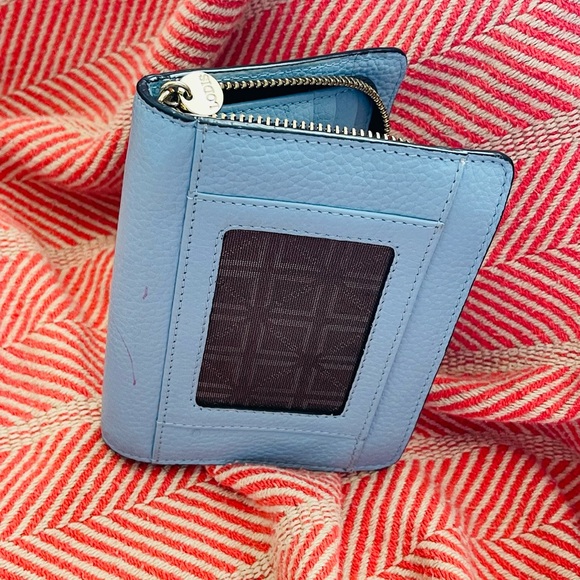Lodis Blue Leather Wallet - Picture 4 of 4